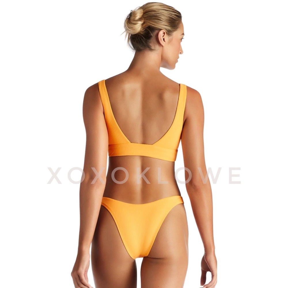 Vitamin A Sienna Tankini Top in Saffron NWT - Picture 5 of 15